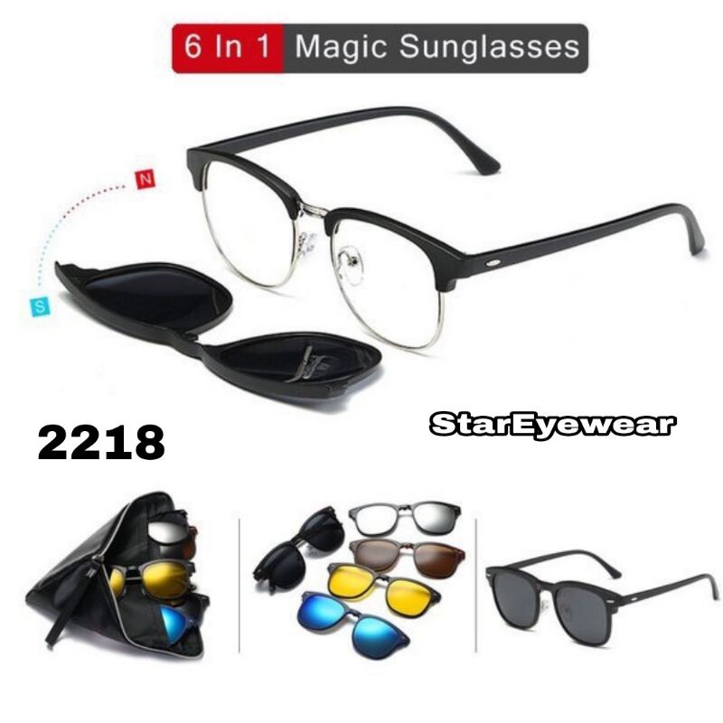Frame Clip On 5 Warna - Kacamata Anti Radiasi - Kacamata Minus - Kacamata Pria - Kacamata