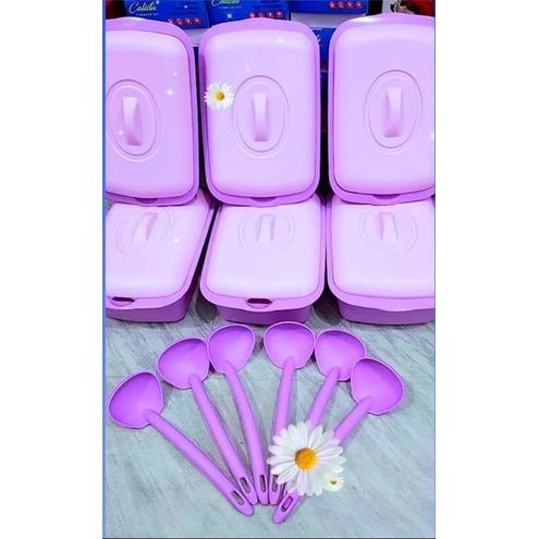 Prasmanan Sapphire Ls Berbahan Plastik isi 6pcs / Basi Prasmanan Sapphire LS