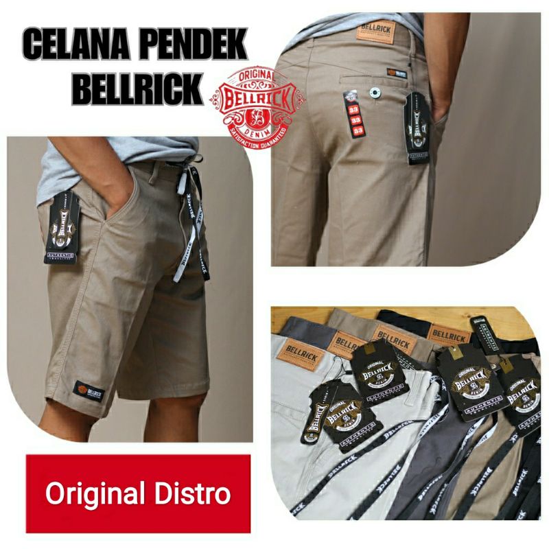 Celana Chino Pendek Pria Original Distro Premium - Celana Pendek Pria Original
