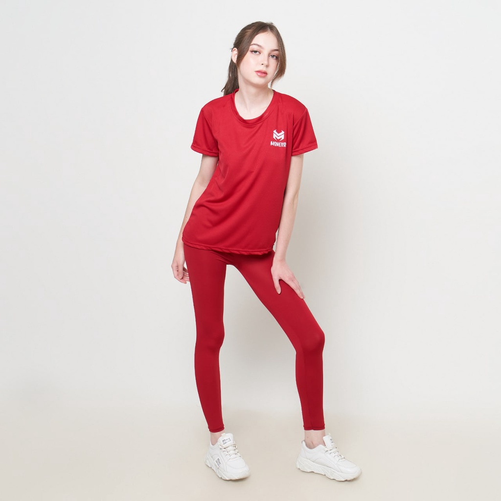 New - Kaos Running Wanita Jersey Wanita Lengan Pendek Baju Olahraga Wanita Run09