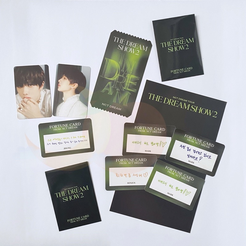 NCT Dream The Dream Show Fortune Card