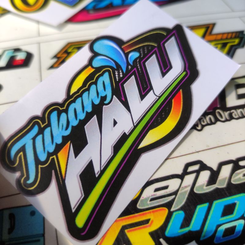 Stiker TUKANG HALU