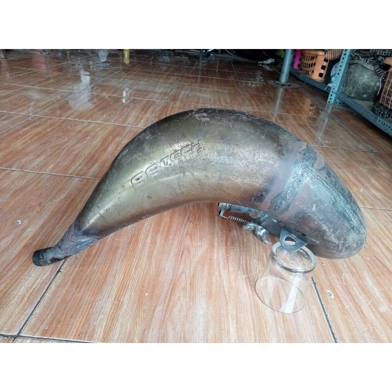 HEADER 88 TECH NINJA GTX LEHER KNALPOT 88 TECH NINJA TRAIL GRASSTRACK