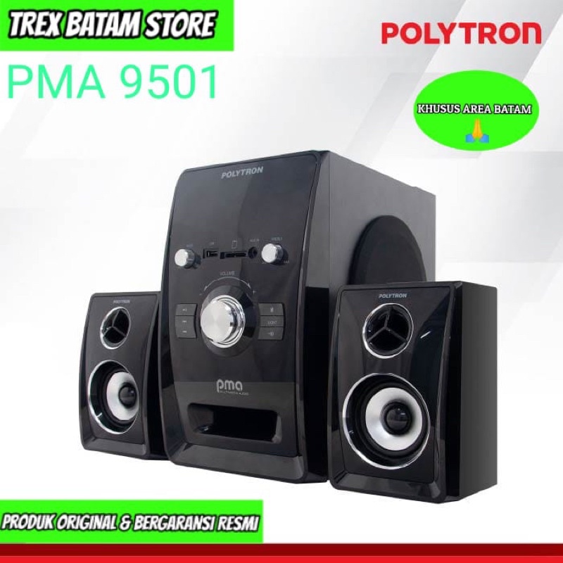 POLYTRON PMA 9501 SPEAKER AKTIF MULTIMEDIA (BATAM)