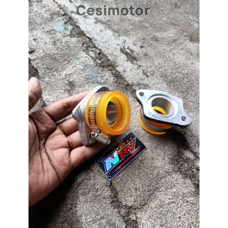 MANIPOL INTAKE TIGER TEPLON MIRING KANAN/MANIPOL TIGER TEPLON MANIPOL KARBURATOR TIGER MANIPOL TIGER