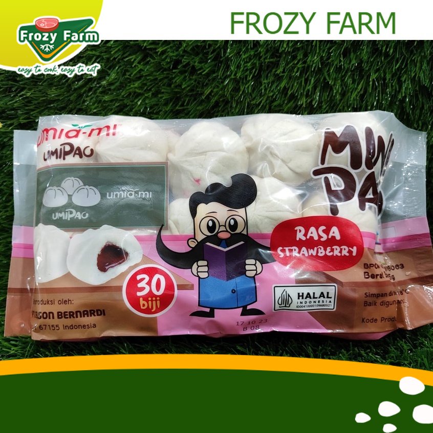 

Umiami Minipao rasa Strawberry isi 30 pcs 465 gram | Frozy Farm