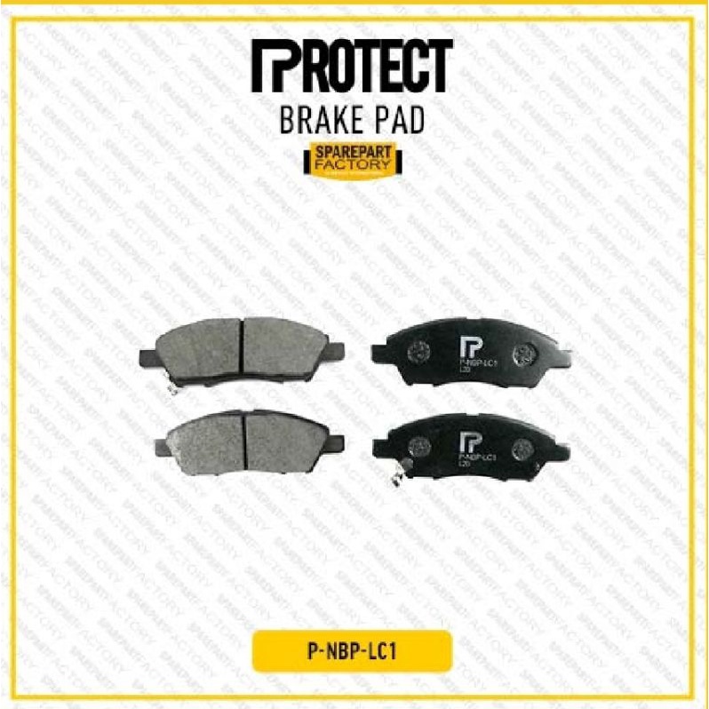 BRAKE PAD - KAMPAS REM DEPAN LIVINA (2007-2009) / MARCH