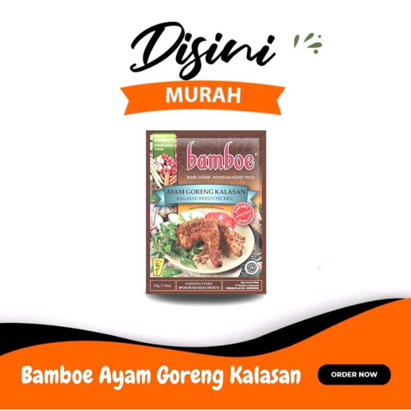 

bamboe bumbu instan ayam goreng kalasan