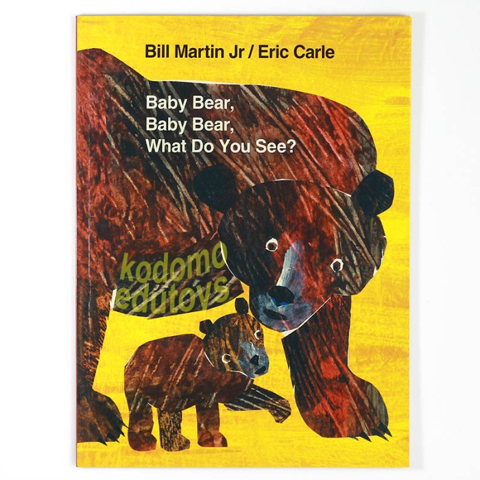 ⭐BISA COD⭐ Baby Bear,Baby Bear,What Do You See?by Eric Carle,Buku Import Anak