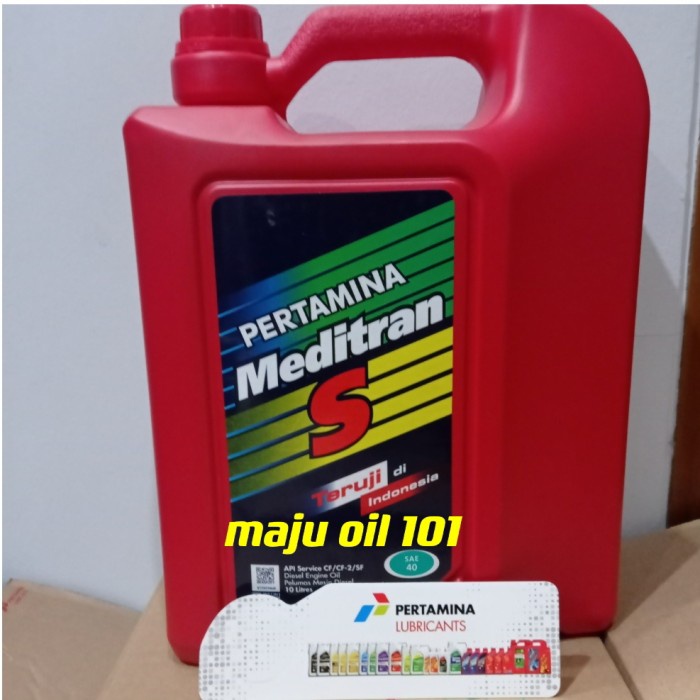 OLI PERTAMINA MEDITRAN S SAE 40 10 LITER