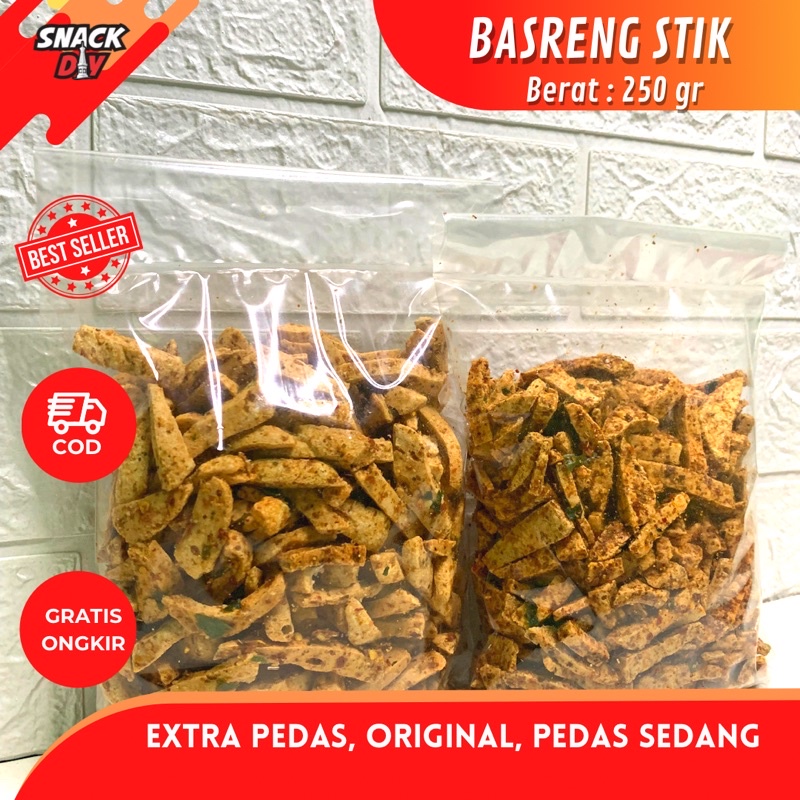 

Basreng 250 gram pedas daun jeruk