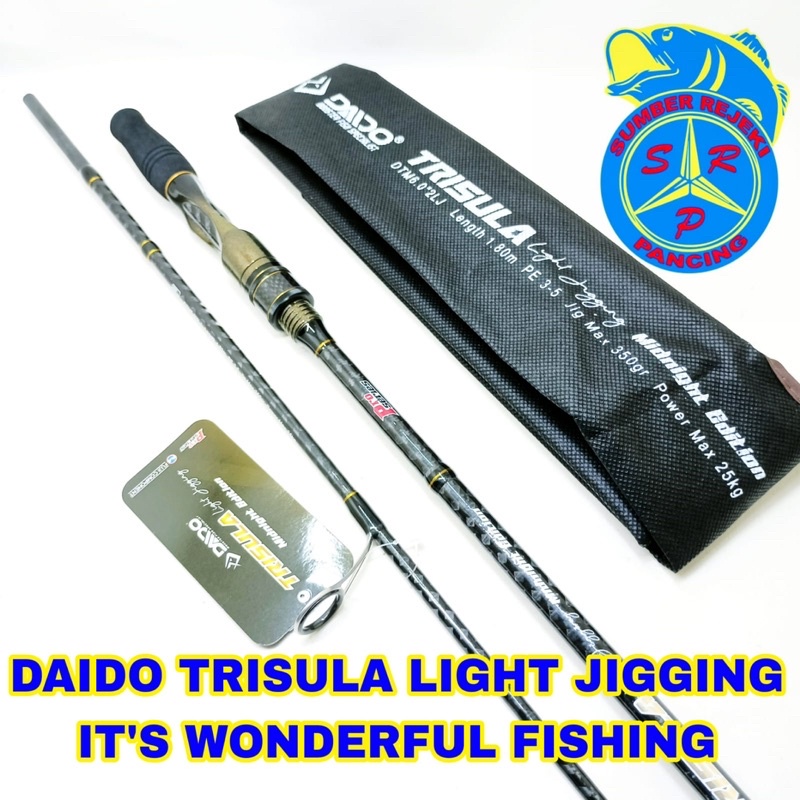 Diskon Joran Daido Trisula Pro Series Light Jigging