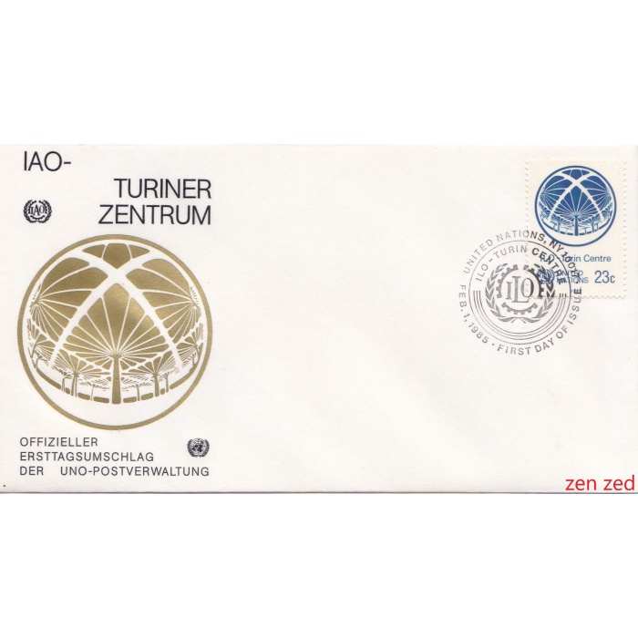 

A385 Prangko United Nations FDC 1989 ILO 1 Pcs