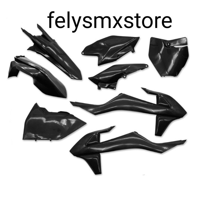 Body set trail ktm 250 2017 tampa jok dan tengki sperpat motor ktm 250 cover body set trail ktm 250 