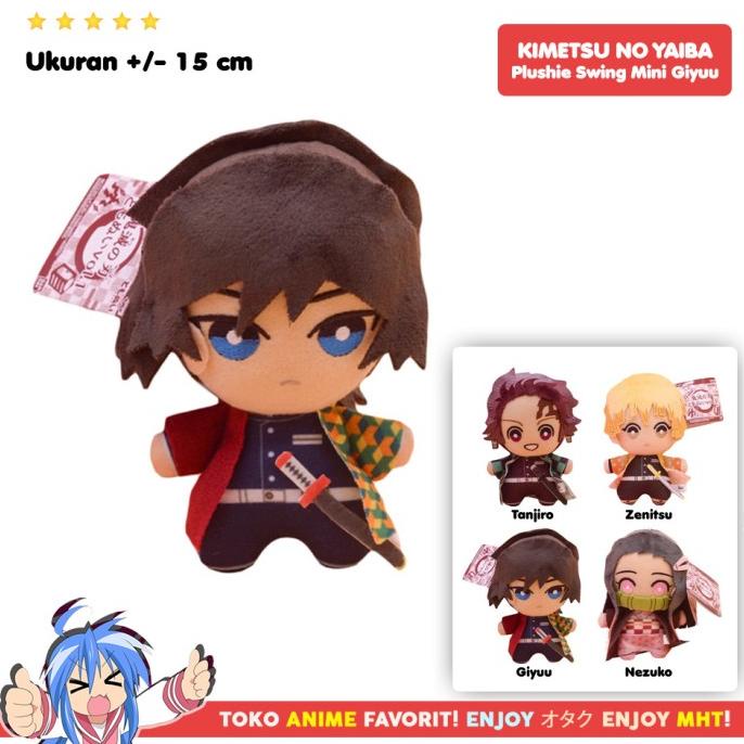 Boneka Anime Kimetsu No Yaiba Demon Slayer Mini Plushie Doll Tanjiro