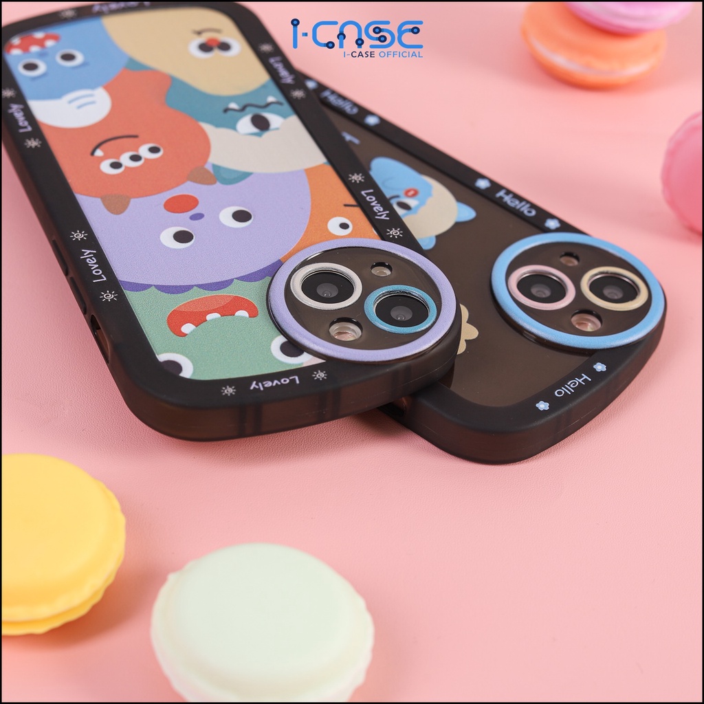 Soft Case Cartoon Doodles For iPhone 7 8 PLUS XR X XS MAX 11 12 13 14 MINI PLUS PRO MAX