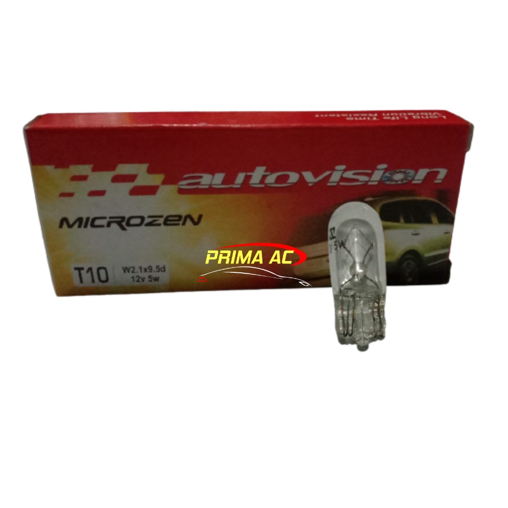 DOP LAMPU TANCAP T-10 PUTIH AUTOVISION AT10MCNC