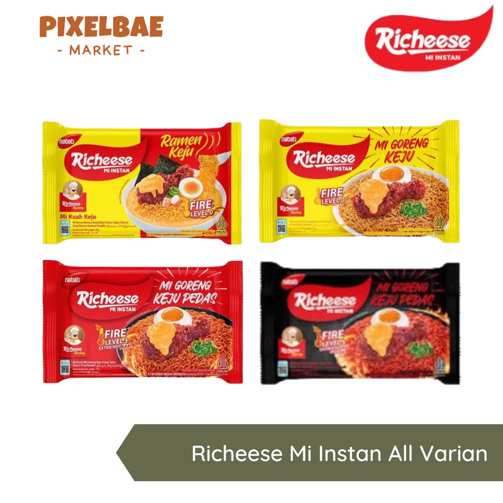 

Richeese Mi Instan All Varian