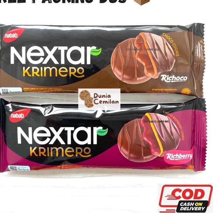 

(G[7W]♥) [TERMURAH!] Nextar Krimero SATUAN 28gr - Biskuit Chocolate Raspberry Enak Murah paling laris