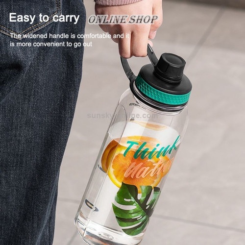 [Gratis Bubble] Botol Minum Tebal Anti Pecah Olahraga 2Liter Botol Minum Think Nature 2L - Botol Set 4 in 1- Drink Bottle