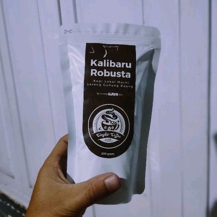 

Kopi ROBUSTA Kalibaru - Roasted Bean 200 Gram