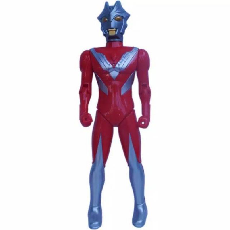 1 pcs Mainan Robot Ultraman nyala lampu dan suara