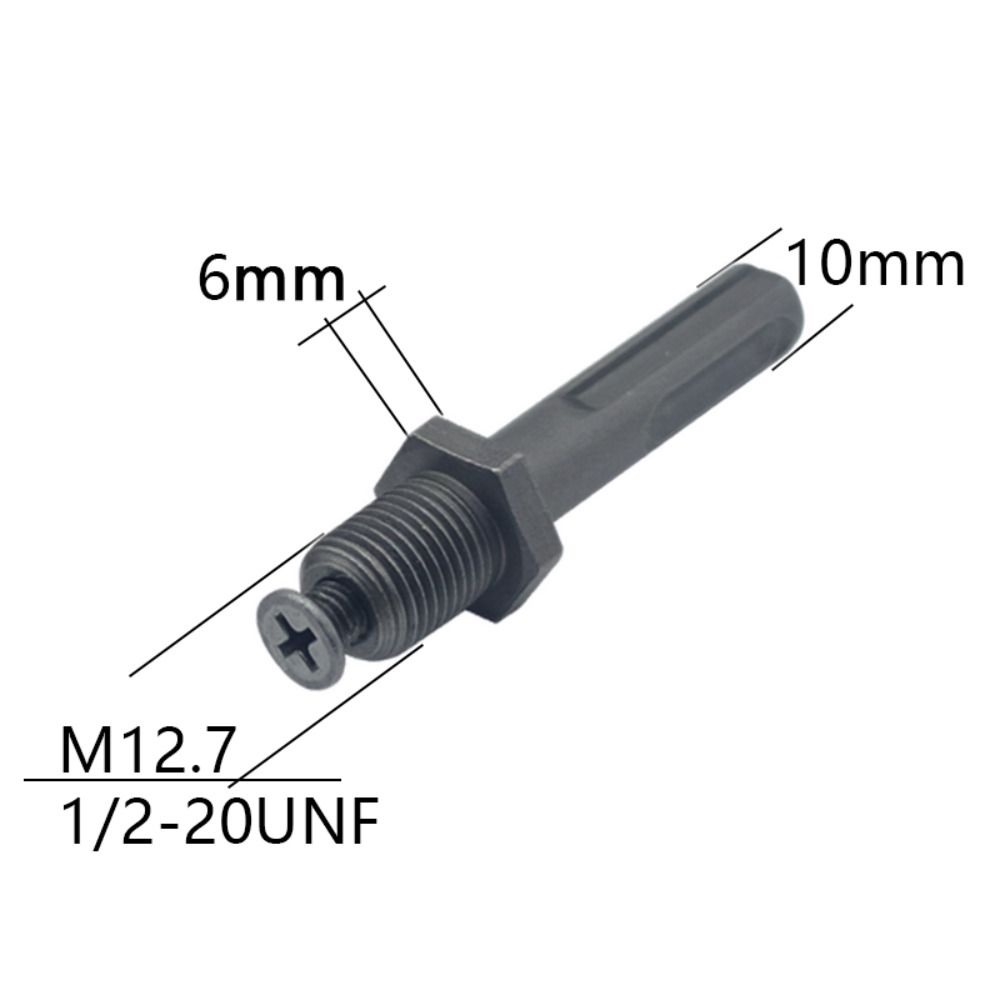 Lanfy Keyless Drill Chuck Shank/SDS/Socket Untuk Rotary Hammer/Hammer Drill Adaptor Mata Bor Adapter Perempuan Chuck Bor Tangan Hex Shank Alat Perlengkapan Perubahan Cepat Converter