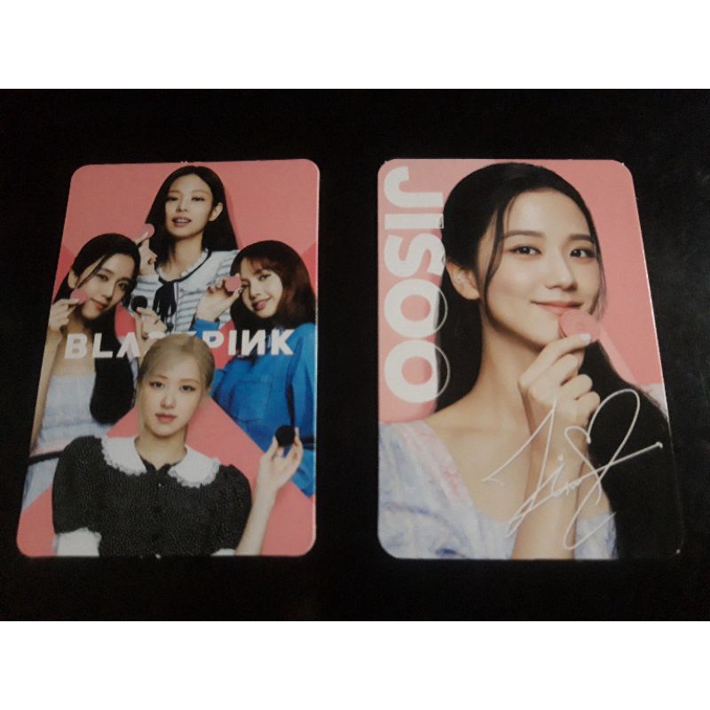 PHOTOCARD PC OREO X BLACKPINK ROSE JENNIE LISA JISOO