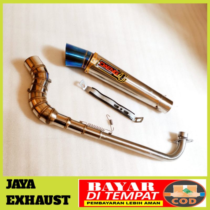 Knalpot Daeng Sai4 Jupiter z Vega R Supra x Revo Blade Karisma