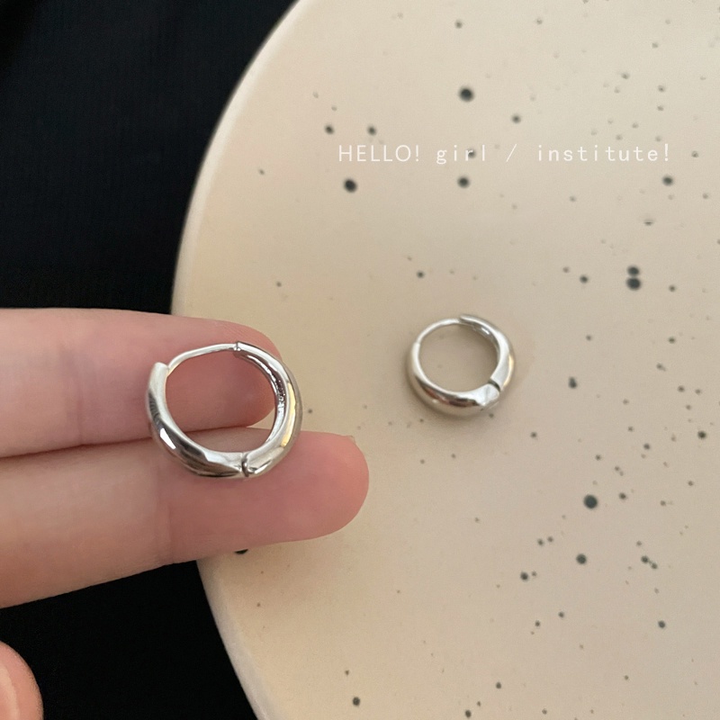 Fashion Hoop Earring Emas Perak Anting Kecil Untuk Perhiasan Wanita Aksesoris Fashion