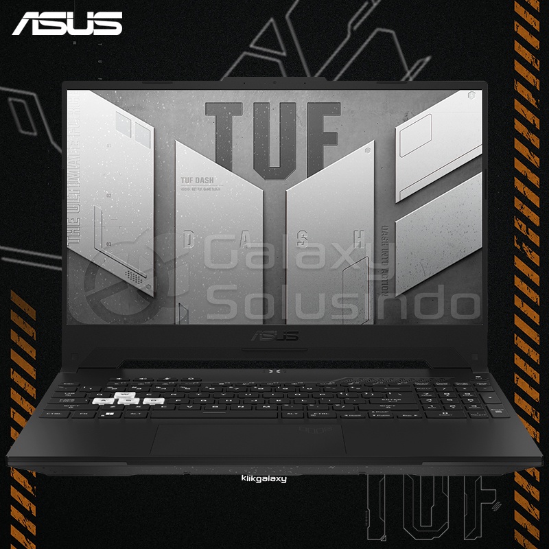 ASUS TUF DASH F15 GAMING FX517ZM-I736B7T-O Intel Core i7-12650H, 1TB SSD, 2x8GB RAM, RTX3060 6GB, WIN11, 15.6&quot;FHD 144Hz IPS FHDIntel Core i7-12650H, 1TB SSD, 2x8GB RAM, RTX3060 6GB, WIN11, 15.6&quot;FHD 144Hz IPS FHD - Off Black Gaming Notebook