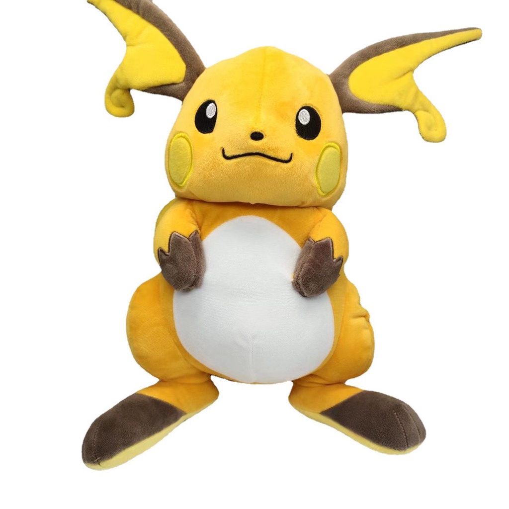Boneka Plush Raichu 32cm Unik Masa Kini Bagus Untuk Anak-Anak