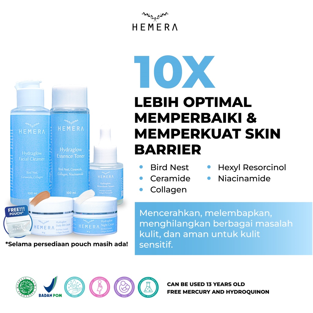 [BPOM] Hemera Hydraglow Skin Barrier Repair 5 in 1