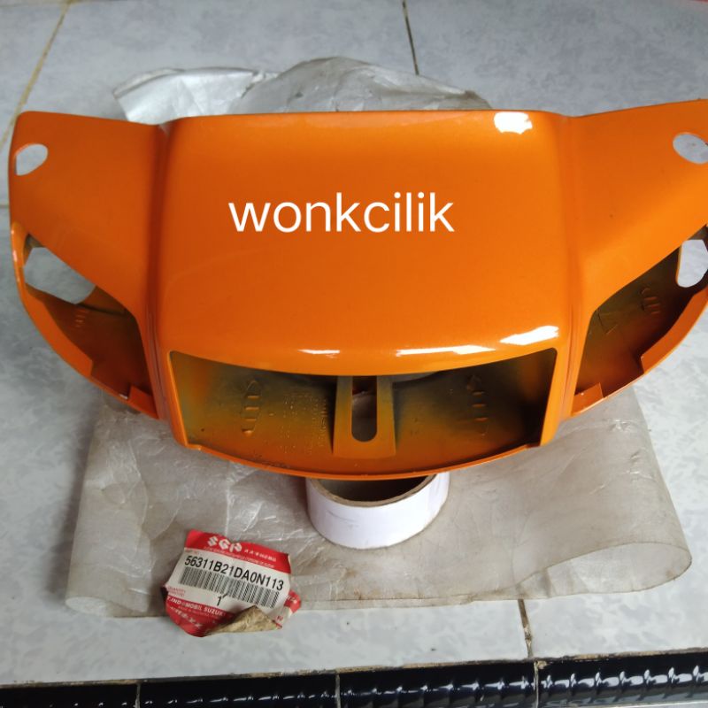 batok totok lampu depan satria 2tak lumba Oren original sgp