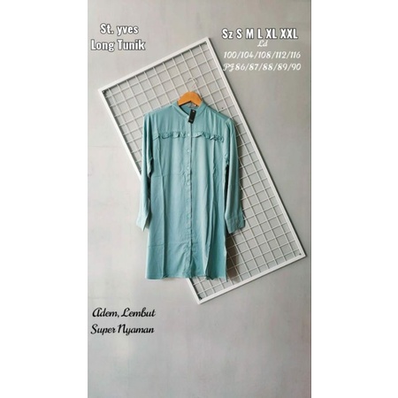 Long Tunik Wanita Dewasa Original Brand St yves