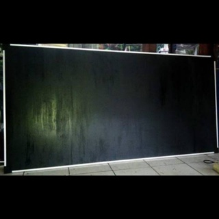 papan tulis blackboard 240 x 120 plus standing murah