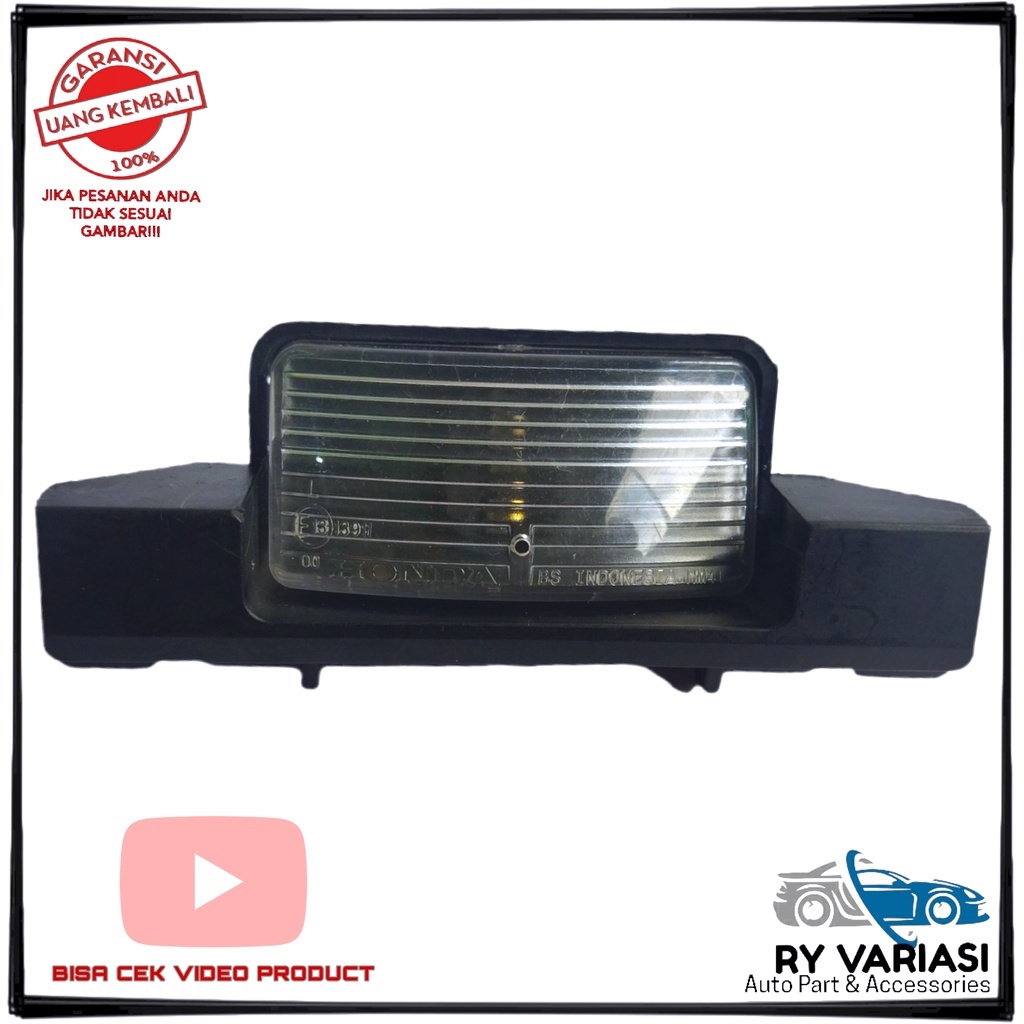 Rumah Cangkang Lampu plat nomor mobil Honda Brio