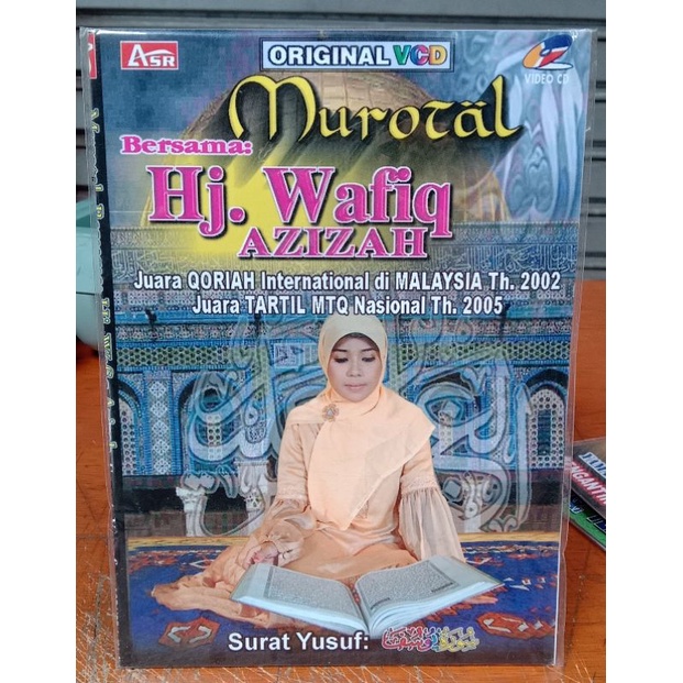Kaset Vcd Original lagu hj Wafiq azizah ( surat Yusuf)