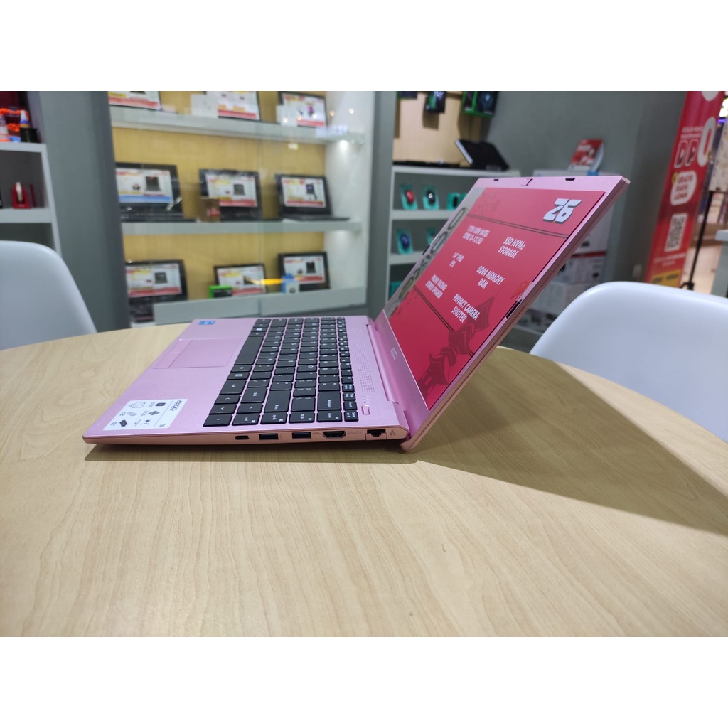 Laptop Axioo Mybook 14 Z6 Intel i3 Gen12 1215U RAM 8GB SSD 256GB FHD IPS Windows 10 Original Terlaris