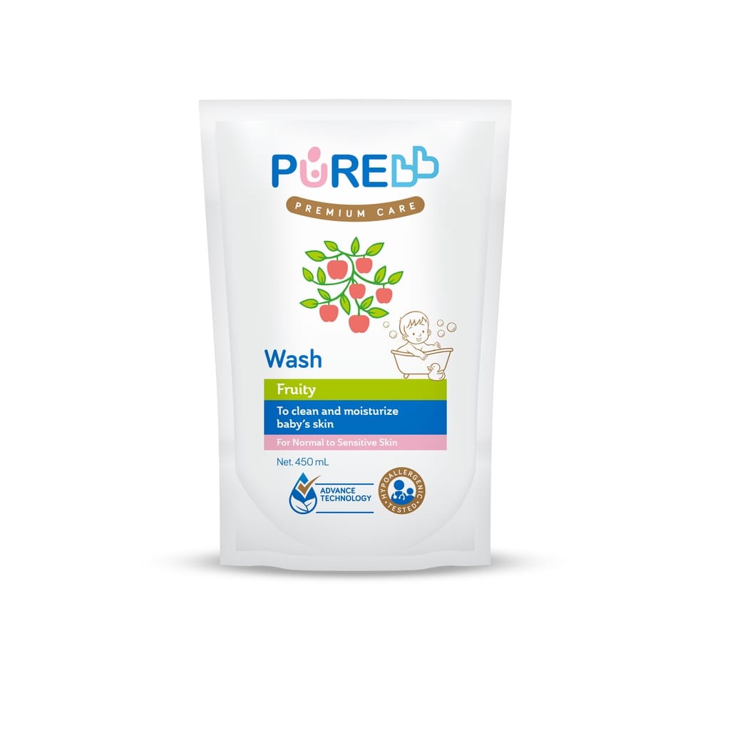 Pure Baby - Refill Wash 450ml FRUITY