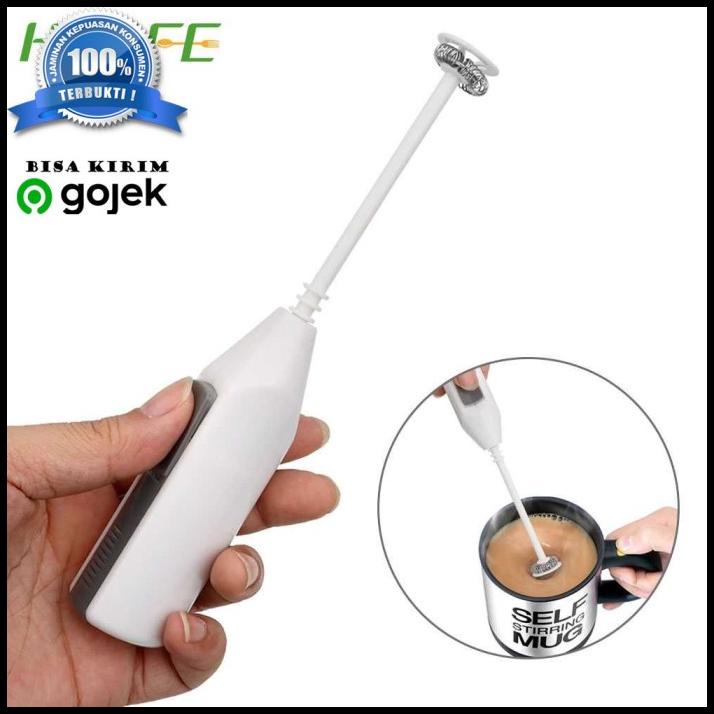 

Mixer Pembuih Kopi Susu Elektrik Stirrer Milk Coffee Foamer