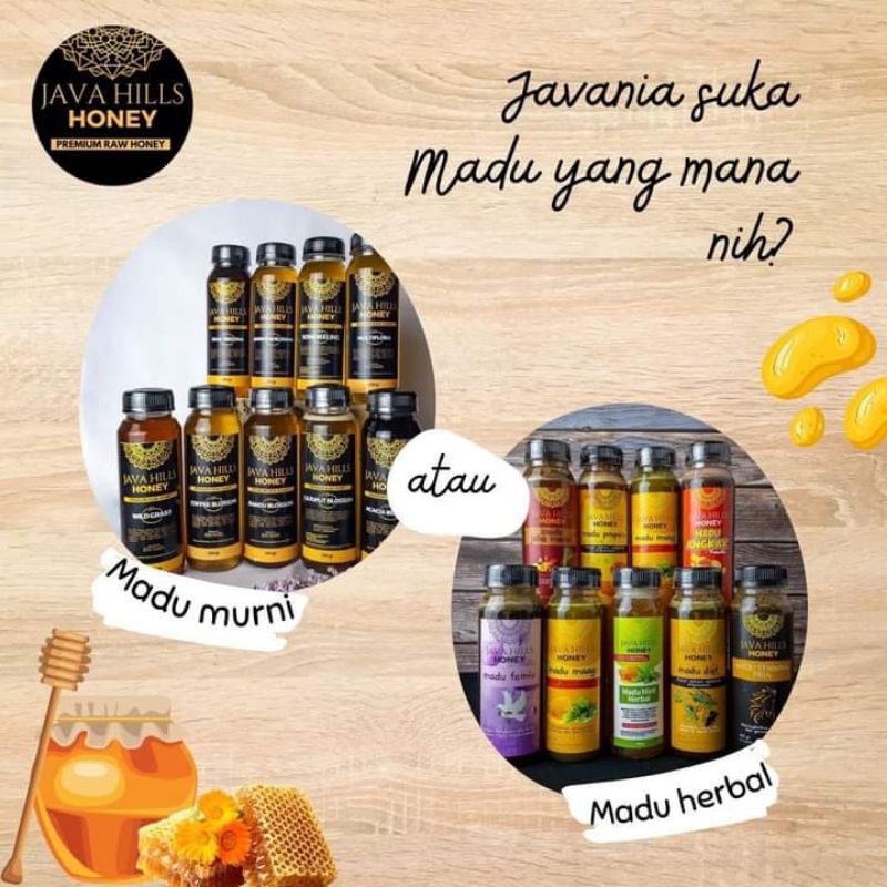 

Madu Java Hills 330 Gram - Madu Jahe Merah