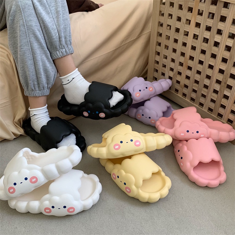 ELFYDO SHS034 Sandal Selop Jelly Wanita AWAN CLOUD