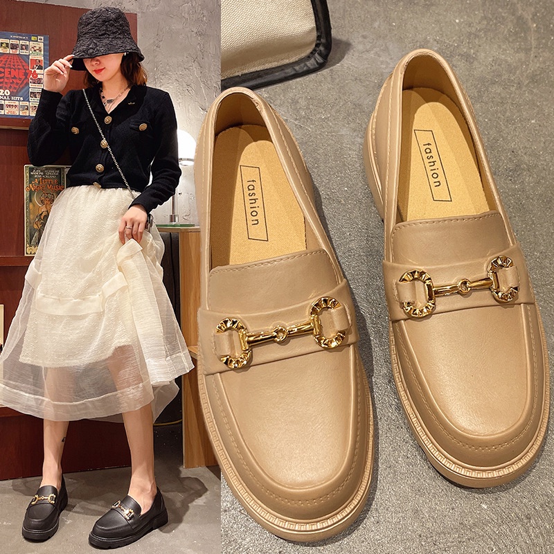 Sepatu Slip On Wanita Import Flatshoes Wanita Kasual Sepatu Fashion Cewek Korea Style Sepatu Oxfords SPT-44