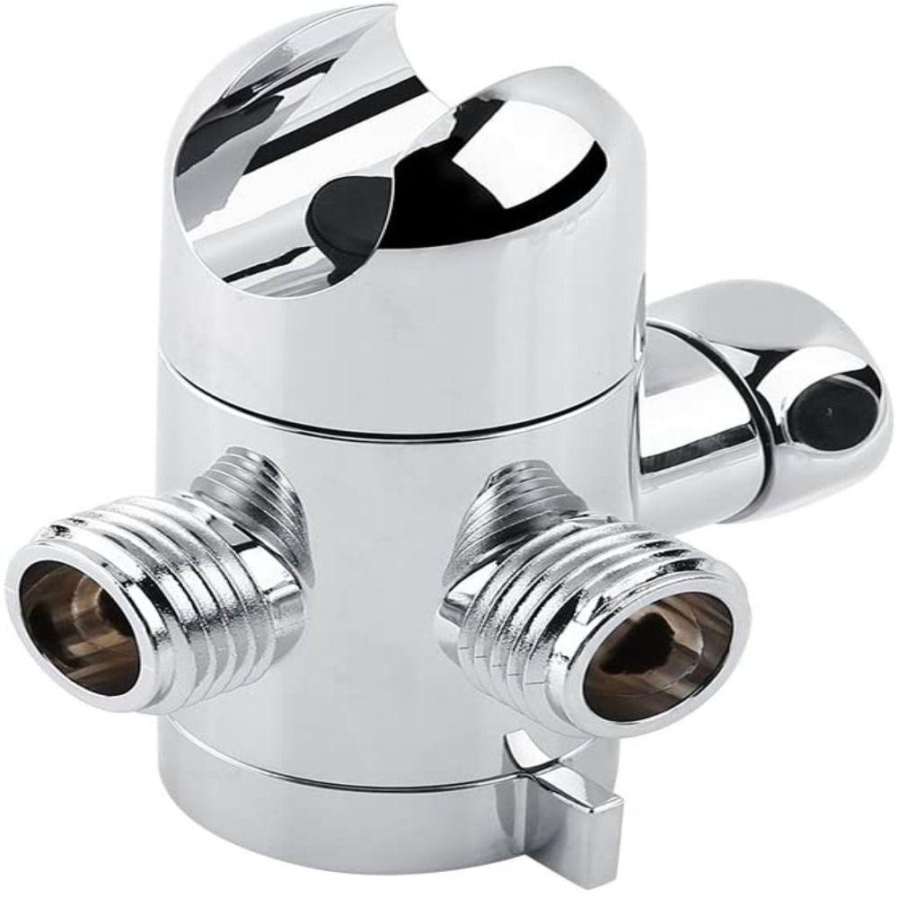 Nickolas1 Shower Adapter ABS 1Pcs Selang Pipa Adapter Alat Kamar Mandi Shower Diverter Valve Tee Konektor