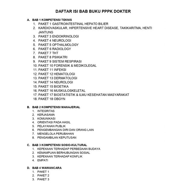 BUKU PPPK DOKTER UMUM AHLI PERTAMAA 2022 2023