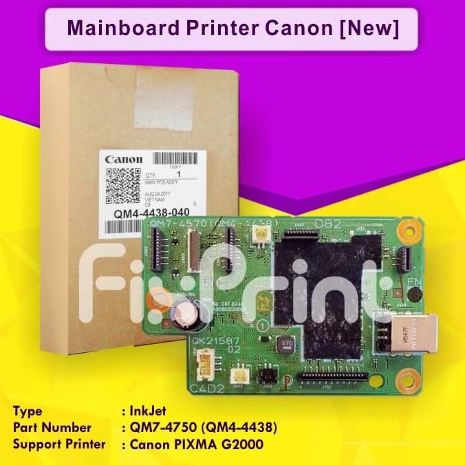 Board Canon G2000, Mainboard G2000, Motherboard Canon G2000 Original