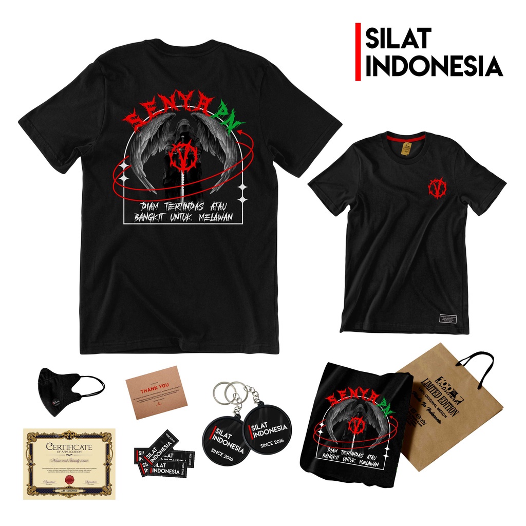 [BISA COD] KAOS PAGAR NUSA TRISULA KAOS GASMI SENYAPN GARAPN DISTRO KODE RED SENYAPN