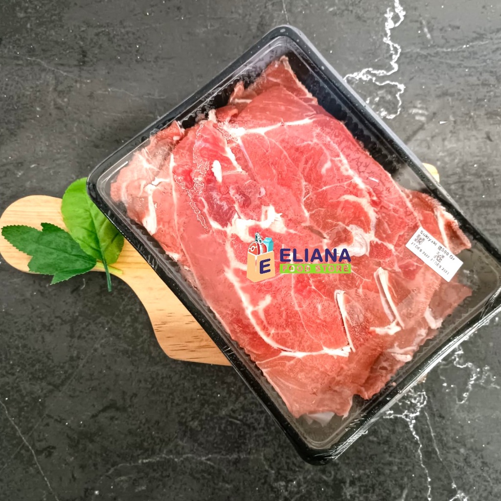 

DAGING SUKIYAKI / BEEF SLICE HOTPOT / DAGING SAPI IRIS 500 GR