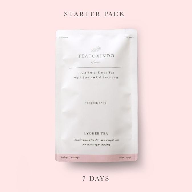 

7 Days Teatoxindo Stevia - Lychee Tea